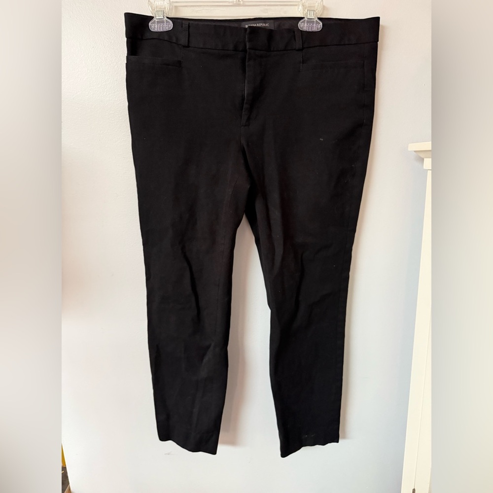 Banana Republic Black Ankle Pants